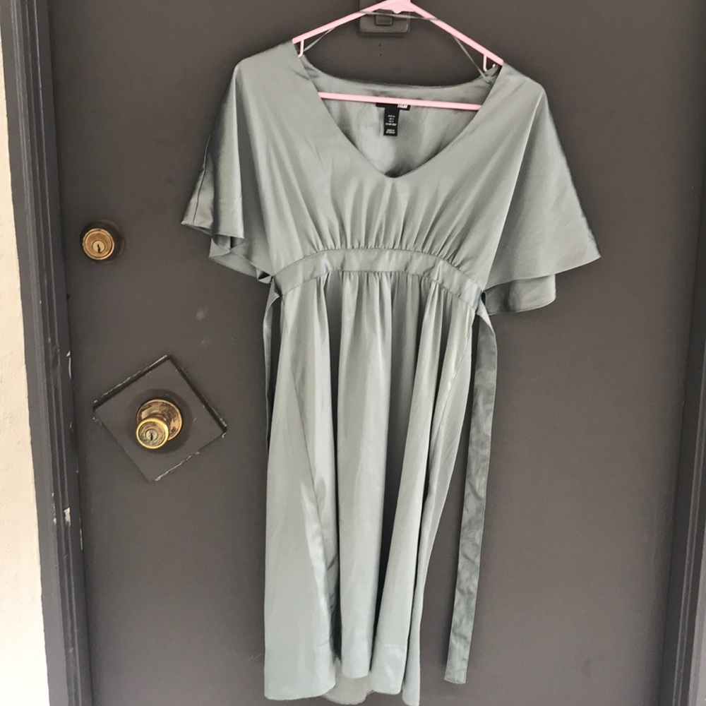 Silver dress disco party time